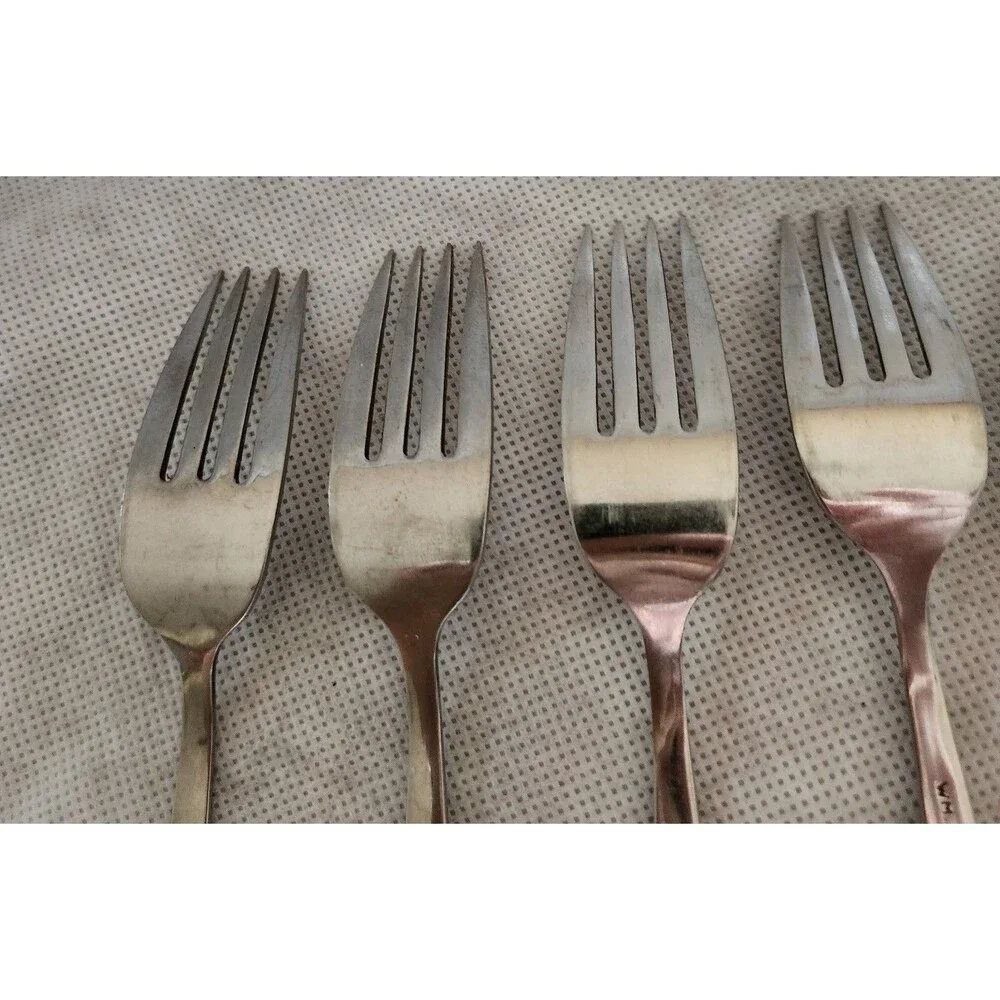 Vintage MCM Oneida SPANADA Flatware Fork Set of 3 Wm. A Rogers Stainless Replace